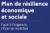 PLAN DE RESILIENCE ECONOMIQUE ET SOCIAL